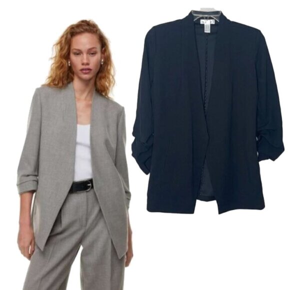 🆕 REVAMPED Blazer jacket black Size XS - Picture 1 of 4